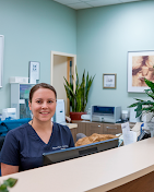 The front desk and reception area at our Phoenix office
